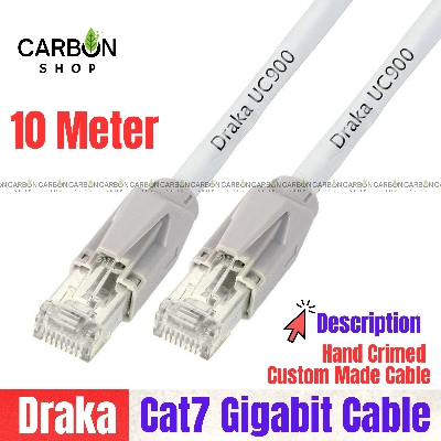 Picture of 10 Meter Cat7 Ethernet Cable Lan Cable 10Gbps High Speed RJ45 Networking Ethernet Lan Network Cord Cable Lead Ready Cable - High-Speed Internet Connectivity With Cat 7 Cable For Router Modem Computer PC And Laptops PS3 PS4