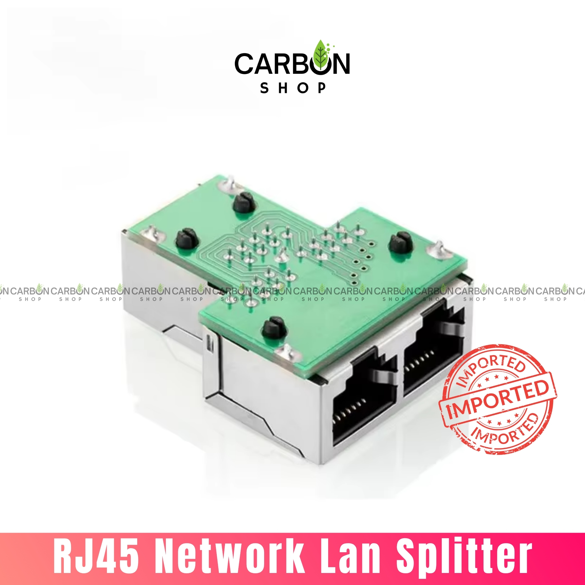 Picture of 1 to 2 RJ45 LAN Splitter Adapter | Ethernet Cable Extender Connector | Dual Port RJ45 Female | Network Cable Joiner for Cat6 Cable  LAN Cable Extender Connector for Router, Modem, PC  RJ45 Female to Dual Female Jointer for Cat 6 Cable Cat8 Cable Cat7 Cat5