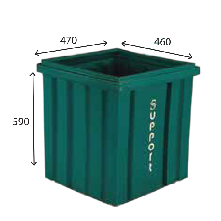 Picture of Support  SIB-05-120 ltr (Stackable) Orange