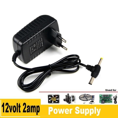 Picture of 12Volt 2Amp DC Power Supply Adapter