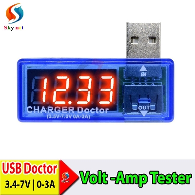 Picture of USB Power Current Voltage Meter Tester Portable Mini Current and Voltmeter Detector Charger Doctor USB Doctor