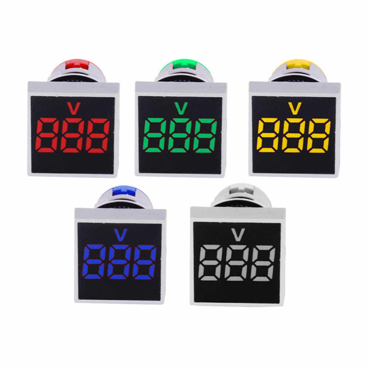 Picture of 1pcs-AC 60-500V Mini Voltage Meter LED