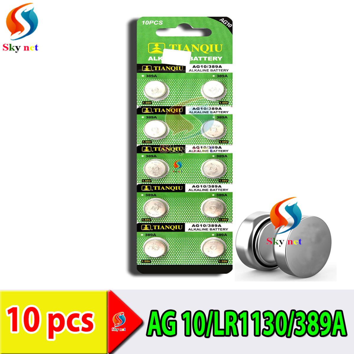 Picture of LR1130/AG10/389A Alkaline Battery-10pcs