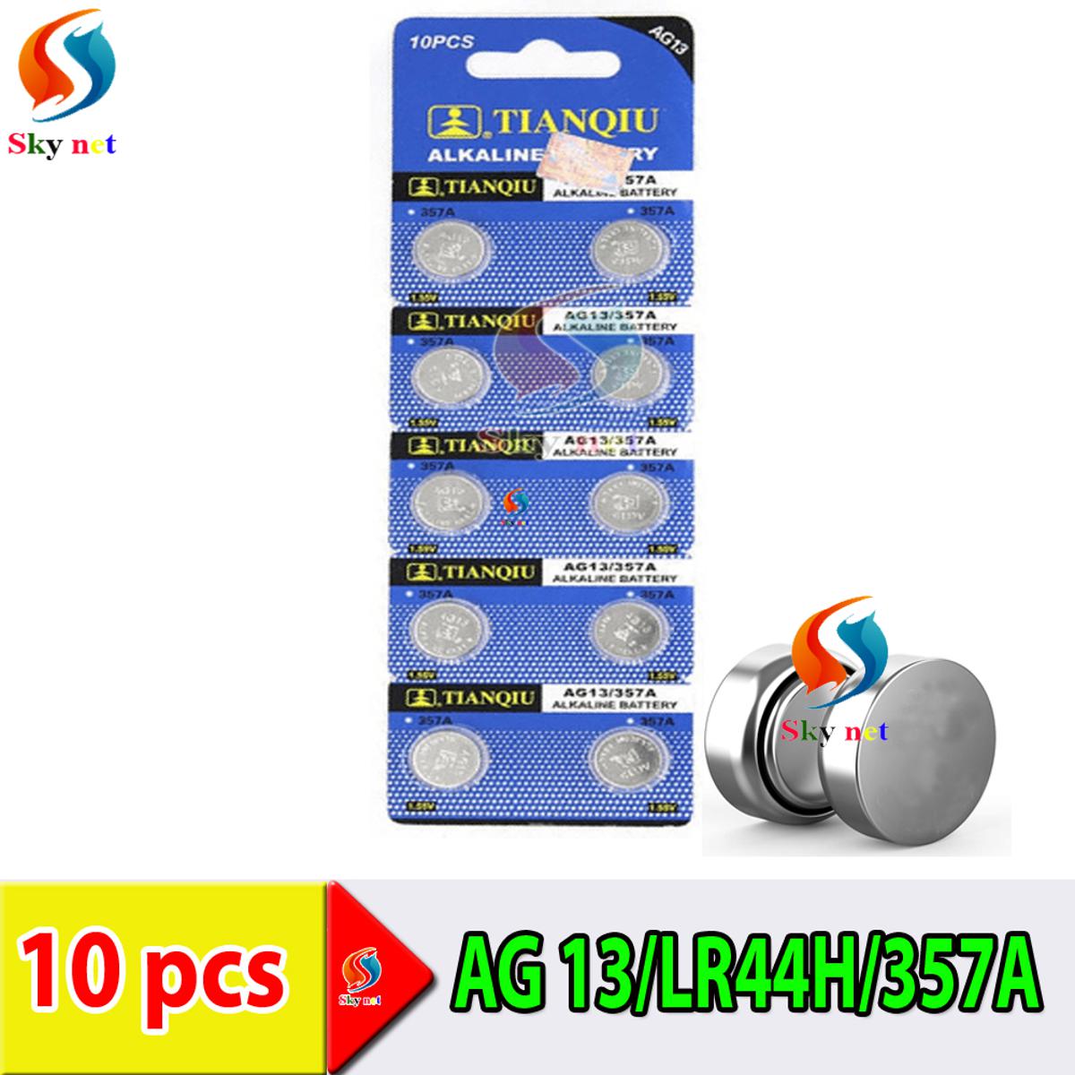 Picture of LR44/357/AG13 Alkaline Battery - 10 pcs