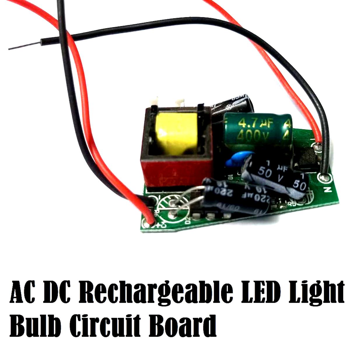 Picture of 12W AC/DC Light Circuit with Battery Charging Options