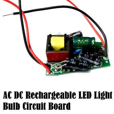 Picture of 12W AC/DC Light Circuit with Battery Charging Options