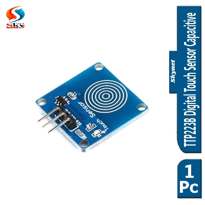 Picture of BLUE TTP223B TTP 223B Capacitive Touch Switches Capacitive Touch Sensor Module DC 2V 5.5V Low Power Consumption Touch Sensor Digital Capacitive Dimmer Switch Module