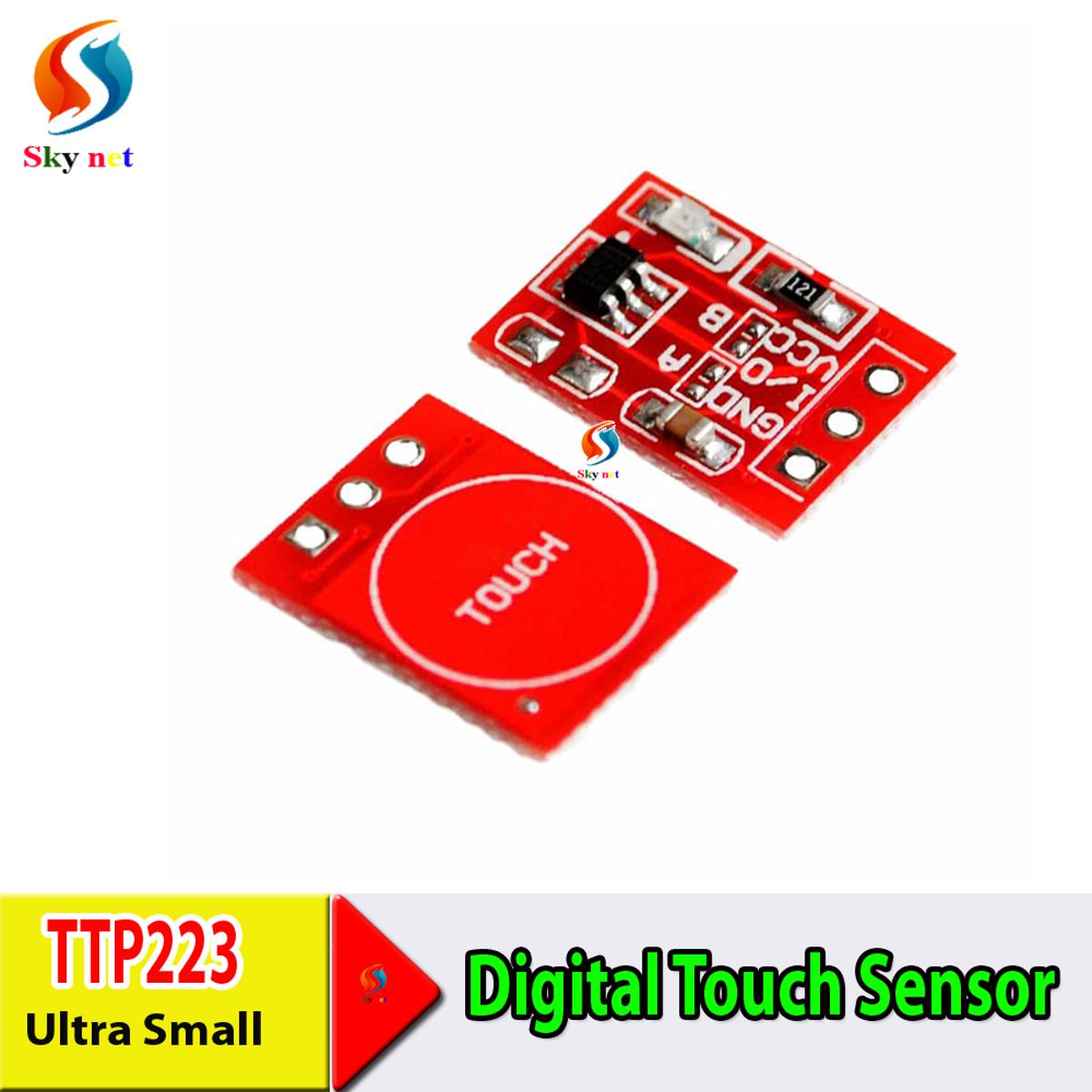 Picture of TTP223 Ultra Small Digital Touch Sensor(red)