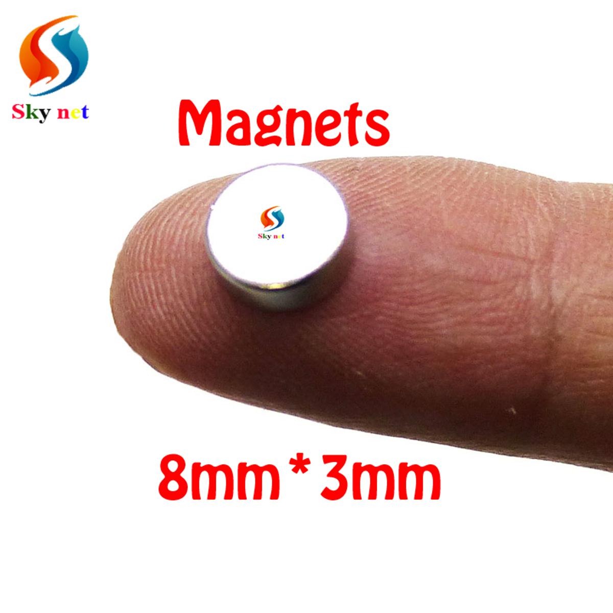 Picture of Powerfull Disc Neodymium Magnets 8mm*3mm- 1 pcs