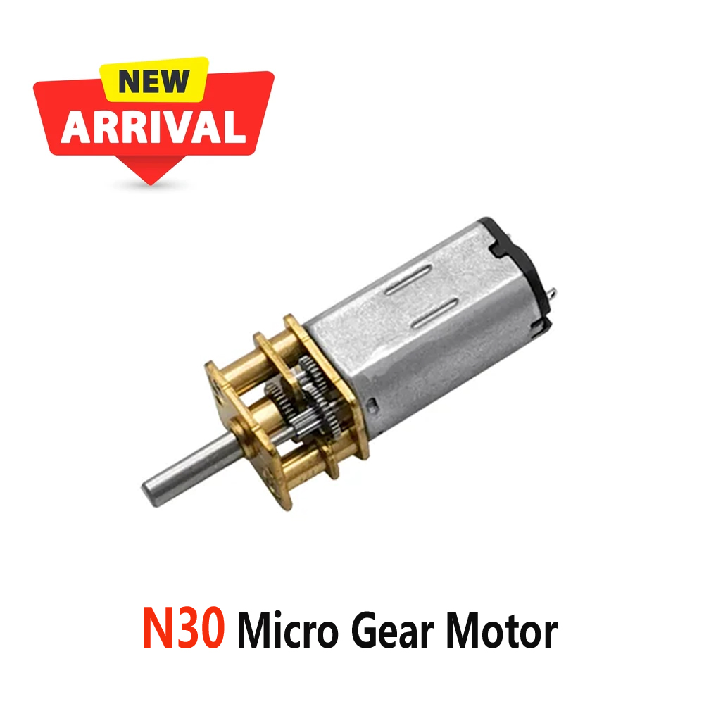 Picture of N30 Micro Gear Motor for DIY Electric Screw Driver RC Car And Small Robotics Projects