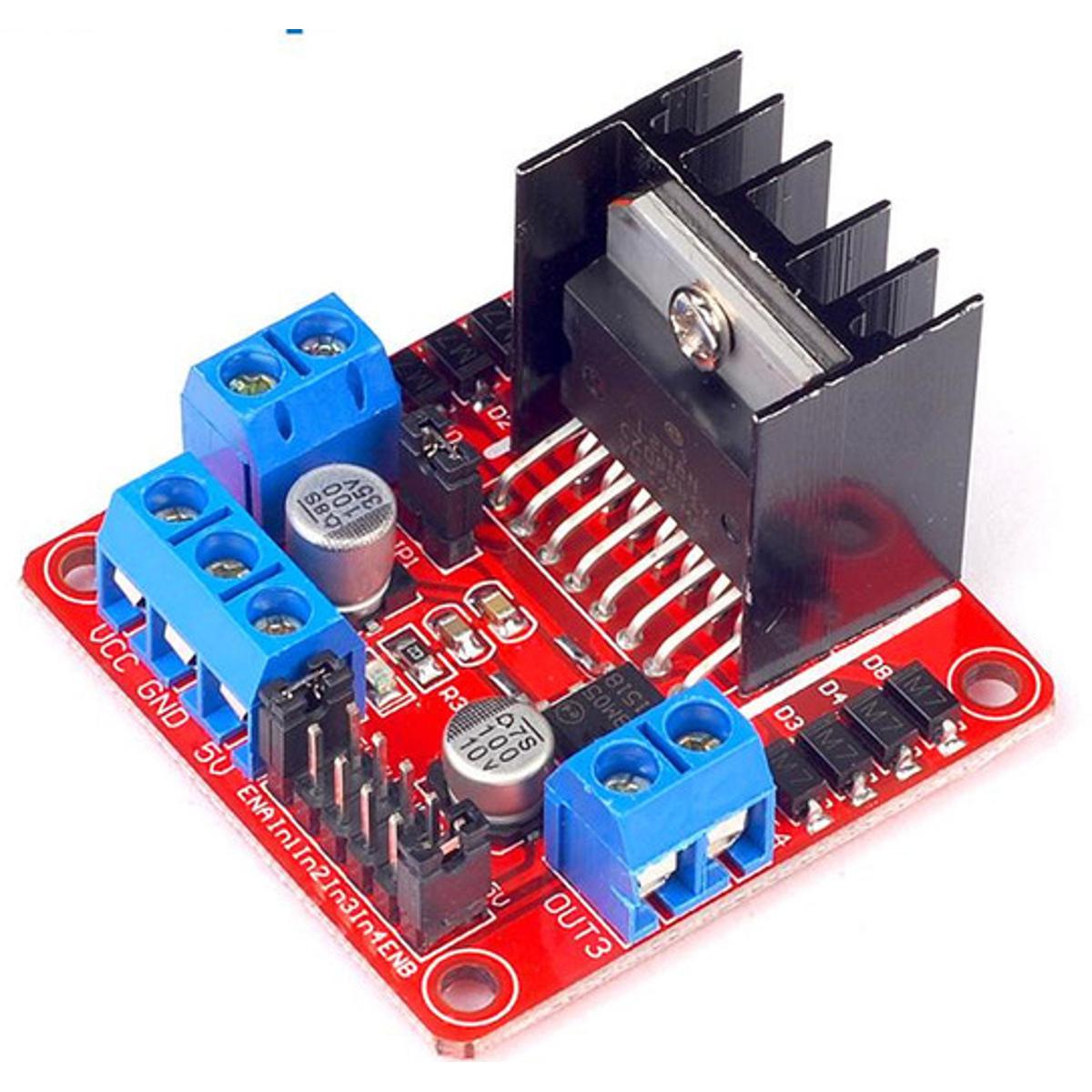 Picture of L298N Dual Stepper Motor Driver Controller Board - Multimeter