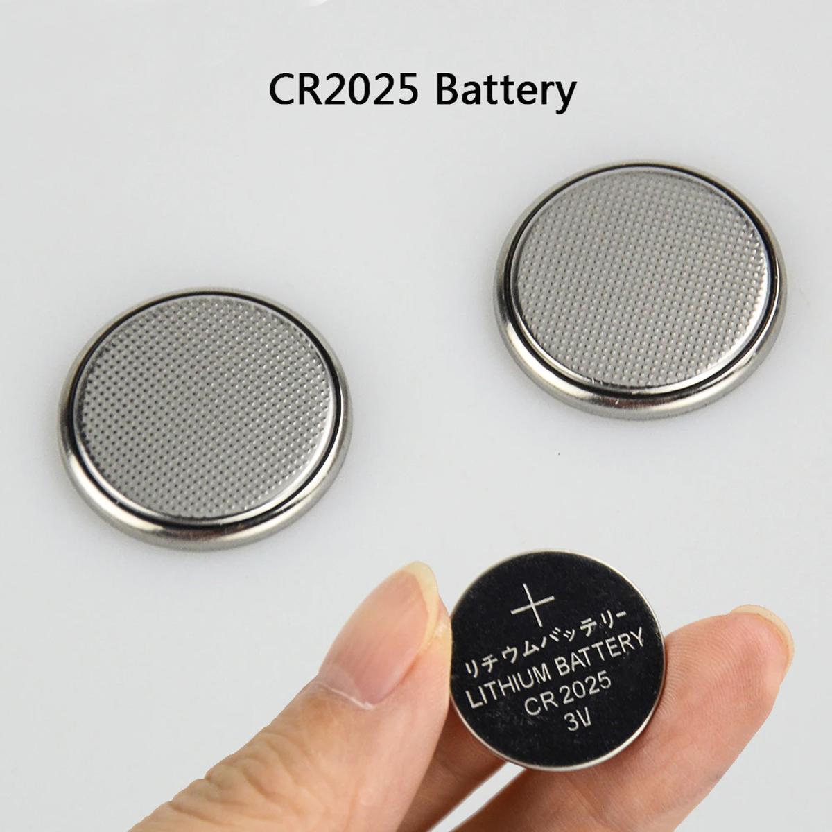 Picture of CR2025 3V Lithium Battery Coin Button Cell Watch Batteries CR 2025 Remote Watch Jewelry Led Key For Replacement 2025 CR Battery