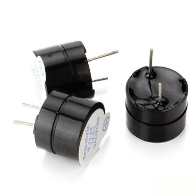 Picture of 3Pcs- Universal Mini Buzzer Piezoelectric 3V 5V 12V Magnetic 85dB Long Continuous Beep Tone