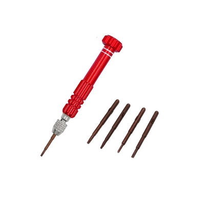 Picture of 5 in 1 Repair Opening Magnetic Screwdriver Kit Set For Watch Cell Mobile Phone DIY Disassemble Open Tool Precision Screwdrivers