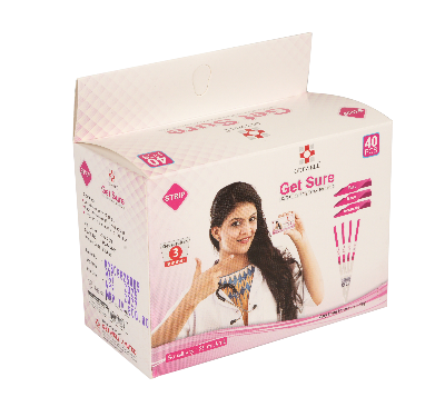 Picture of HCG PREGNANCY TEST STRIP (40 PCS/Pack)