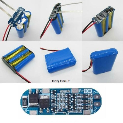 Picture of 3S 12V 18650 10A BMS Charger Li-ion Lithium Battery Protection Board- 1pcs
