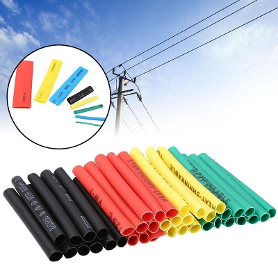 Picture of 40PCS Heat Shrink Tubing Wire Wrap Cable Sleeve Assortment 2:1 Electric Insulation Tube