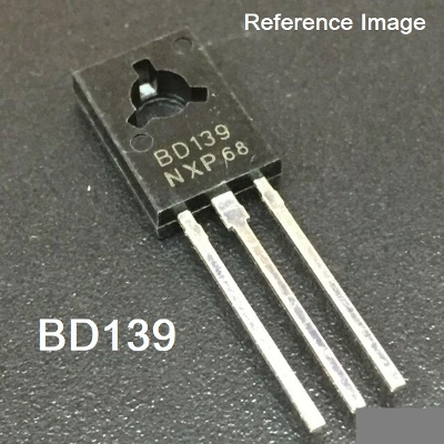 Picture of 5Pcs- BD139 BD-139 BD 139 NPN Transistor 80V 1.5A NPN Power Transistor TO-126 Bipolar Transistor IC Medium Power Silicon NPN Triode Transistor 3 Pin Leads