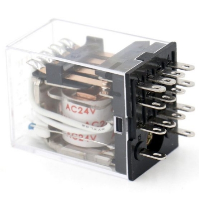 Picture of 14 pin AC 220V/240V Coil 14 Pin DPDT Power Electromagnetic Relay