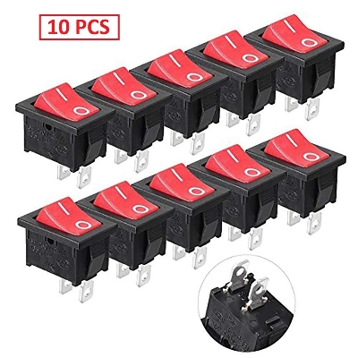 Picture of 10 Piece Electronics Mini 2 Pin Spst On/Off Switch Electronic Circuit Pcb For Project Or Examination