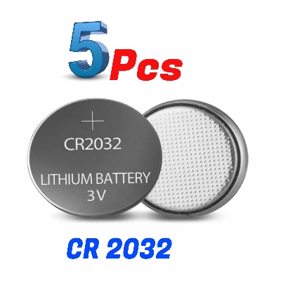 Picture of 5pcs 2032 Lithium Coiin Battery Use For Blood Suger Machine, Mother Board- 3V