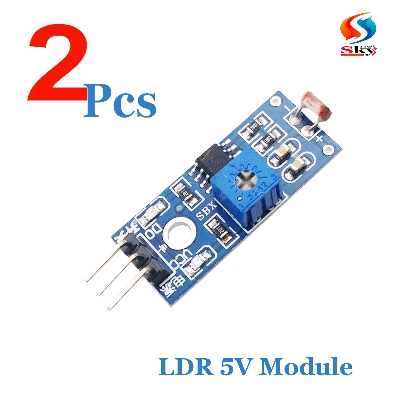 Picture of 2pcs-5V DC Photoresistor Car LDR Relay Module Detect Sensor Light Controller Switch