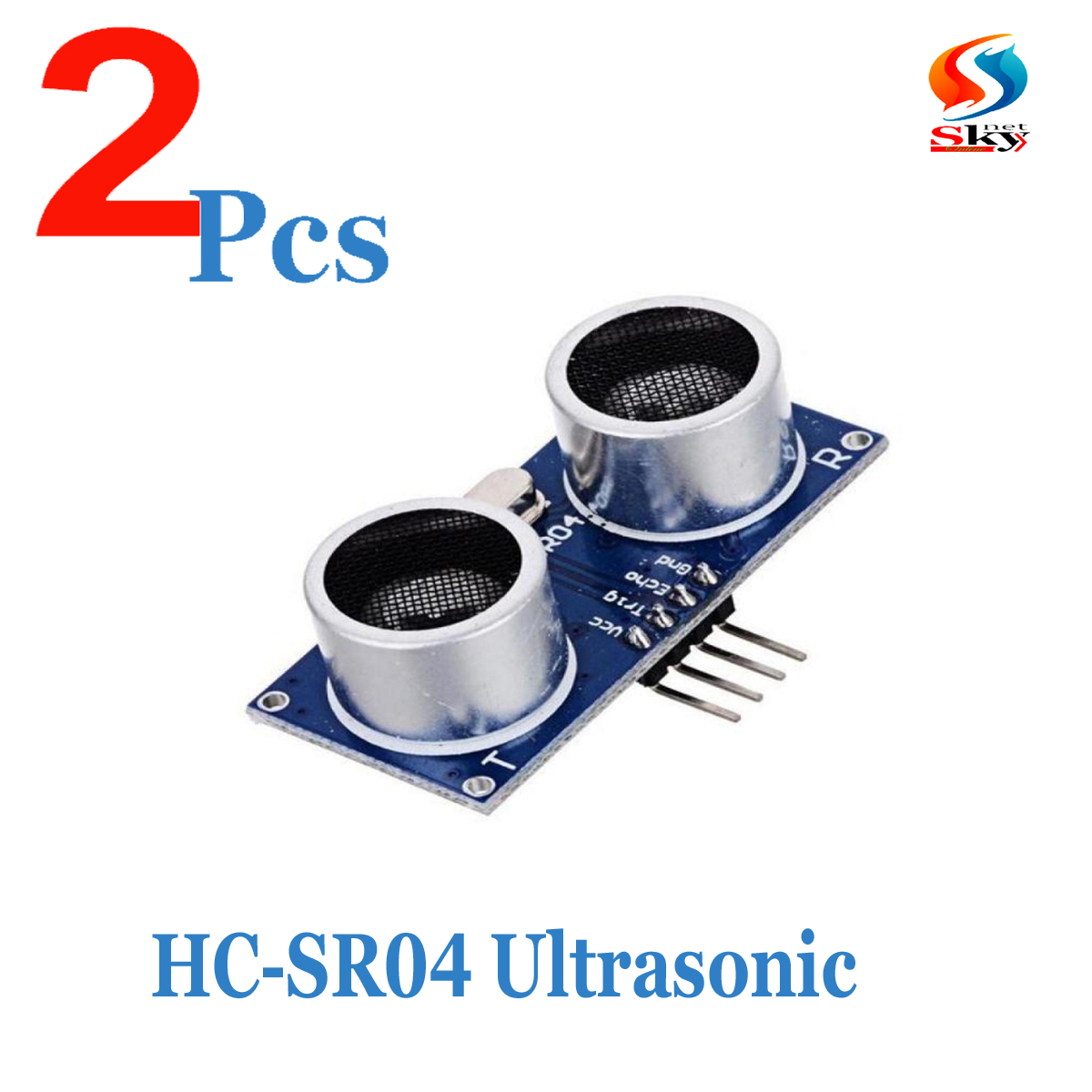 Picture of 2pcs-HC-SR04 Ultrasonic Wave Detector Ranging Module PICAXE Micro controller Ultrasonic Distance Sensor for arduino Uno R3