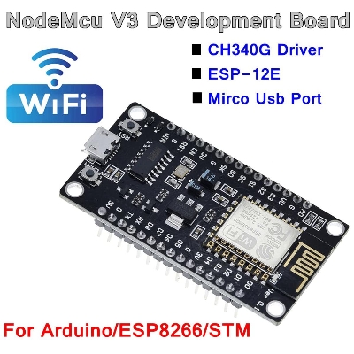 Picture of ESP8266 based Wireless module CH340 CH340G NodeMcu LoLin V3 V3 WIFI Internet of Things development board replace Arduino Uno R3 Arduino Mega