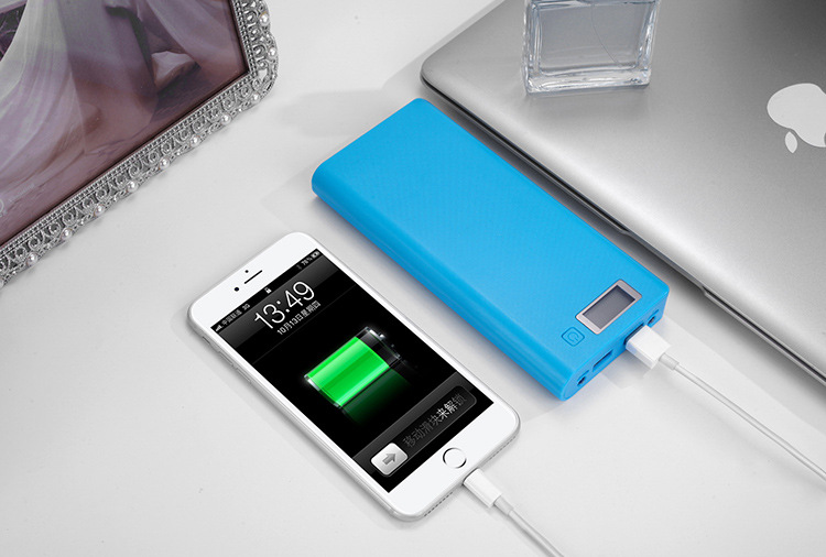 Picture of 8*18650 Power Battery Bank Case DIY Shell 18650 Battery Box Type (C / B ) Battery Storage Box 5V USB Output Digital Display Charging