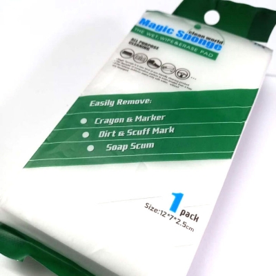 Picture of Clean World Magic Sponge 12x7x2.5cm Melamine Sponge Foam Cleaning Sponge Eraser Dirt Remove Cleaning Tools