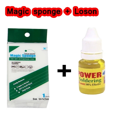 Picture of Magic Sponge Eraser Sponge Cleaner Foam & soldering Loson