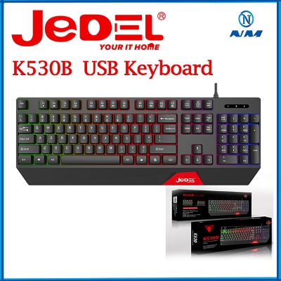 Picture of Gaming Keyboard Jedel K530B with LED Backlight