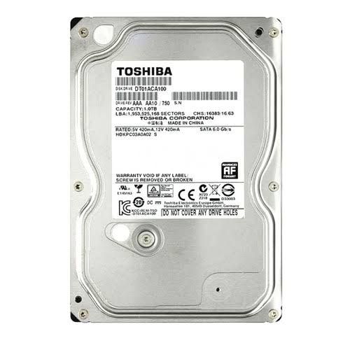 Picture of Toshiba 1Tb Desktop Pc Internal Hard Drive - Expand Your Pc Storage Capacity With This High-Capacity Internal Hard Drive From Toshiba