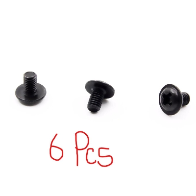 Picture of 6 pcs Round Head PC Mounting Computer Screws PC Case Hard Drive Motherboard Mounting Screws Computer Case Fixed