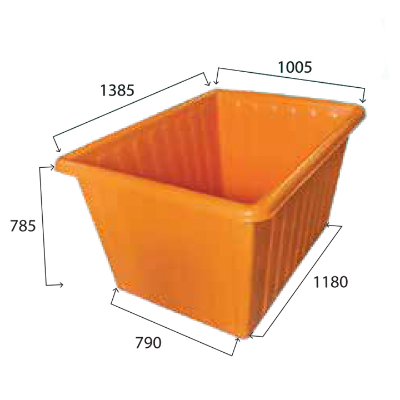 Picture of Support 800 LTR Nest able Basket SM Blue