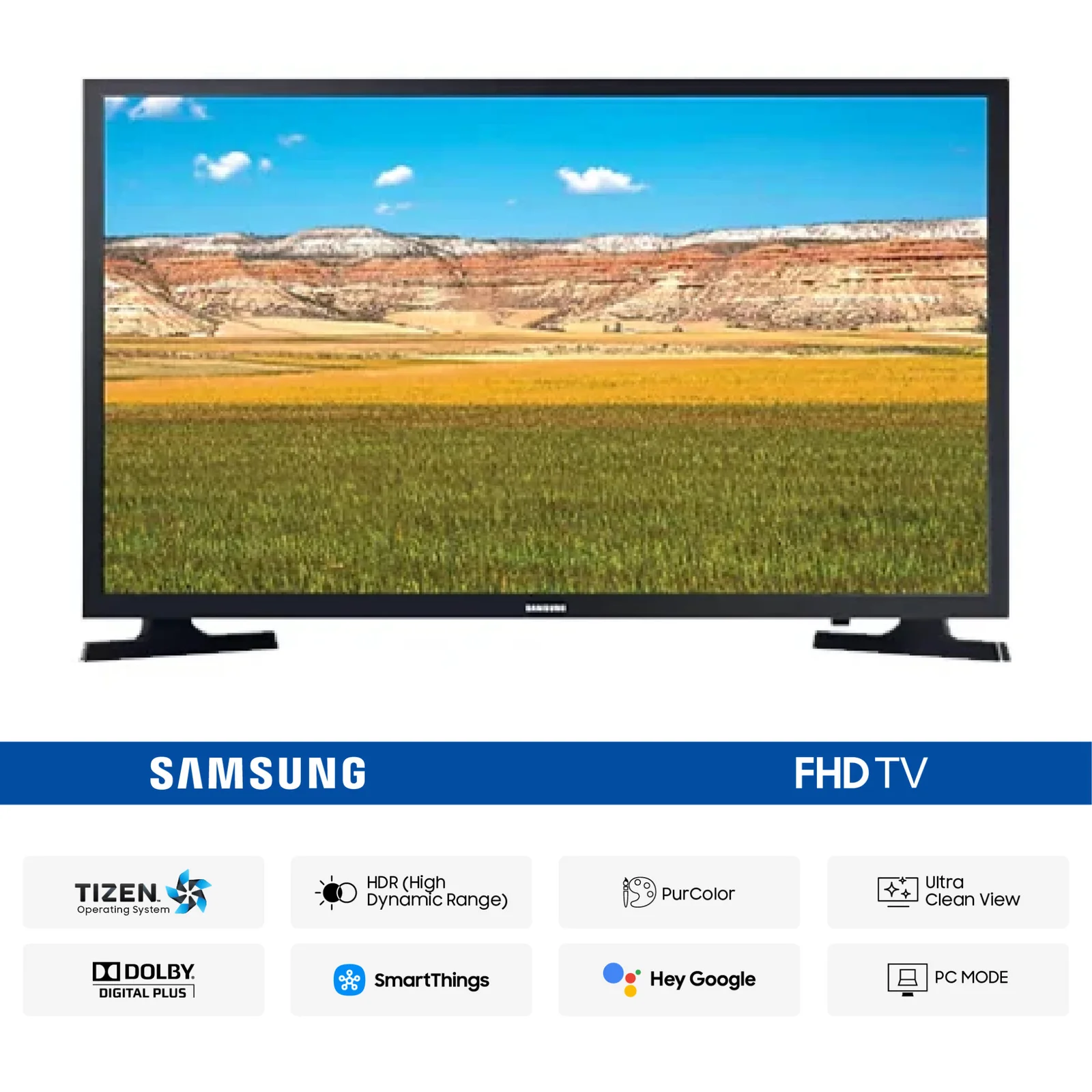 Picture of Samsung  32-inch HD Smart LED TV (T4450)
