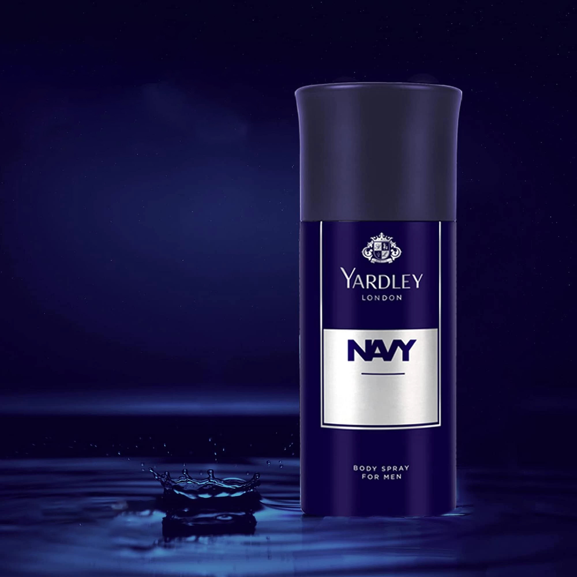 Picture of Yardley London Navy- Body Spray for Men- 150ml