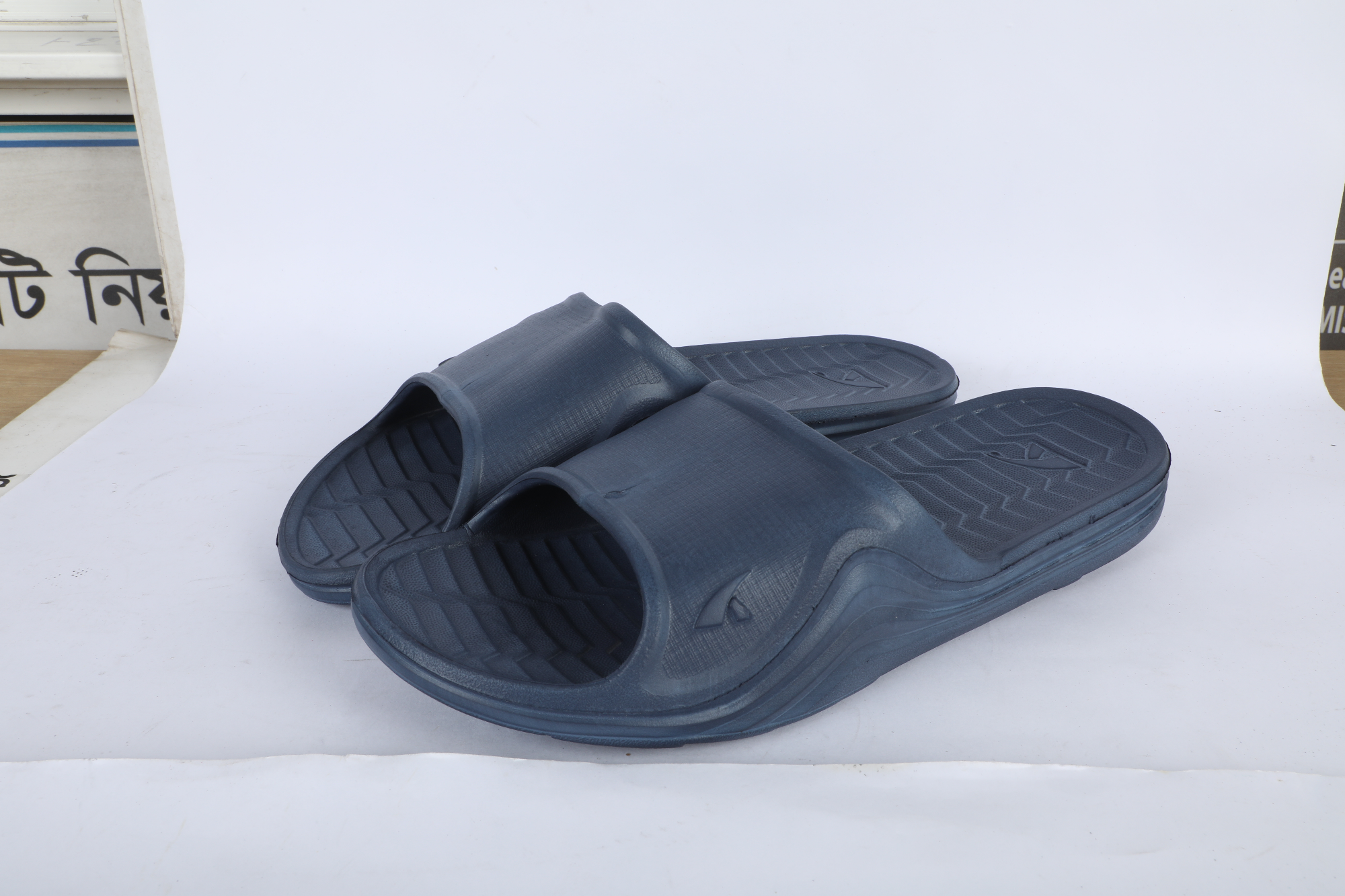 BuyInjected EVA Mens Sandal-Navy Blue Best Price In Bangladesh