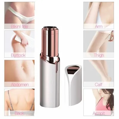 Picture of Flawless Skin Women Painless Hair Remover Face Facial Finishing Touch Epilator - Trimmer