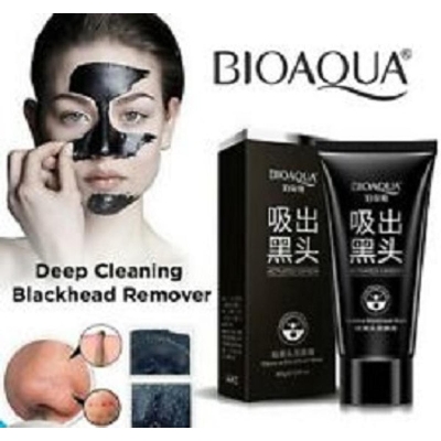 Picture of Bioaqua Bamboo Charcoal Black Remover Black Facial Mask - 60gm - Mask