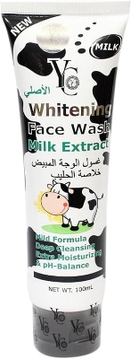 Picture of YC Whitening Face Wash with Milk Extract - 100 ML Deep Cleansing Extra Moisturizing