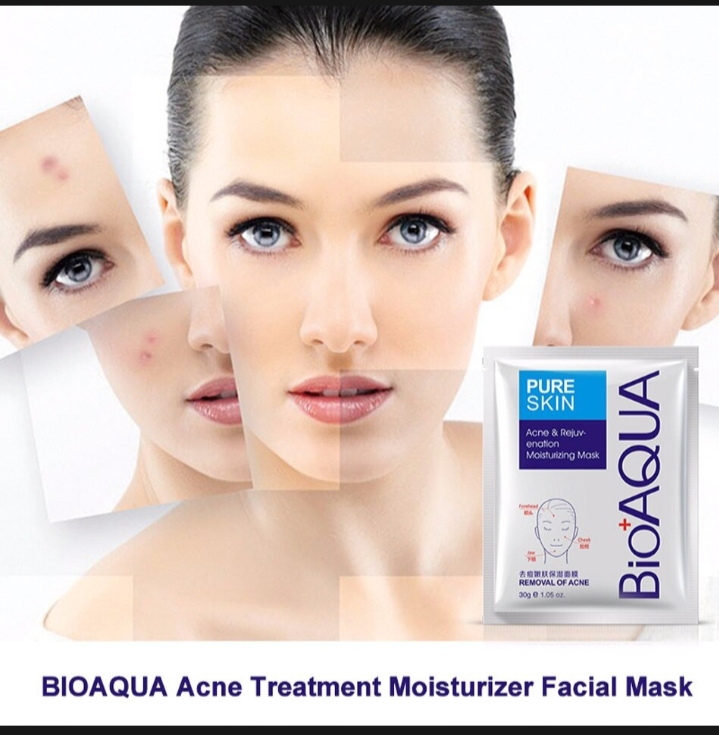 Picture of BIOAQUA Pure Skin Acne Rejuvenation Face Mask - 30gm