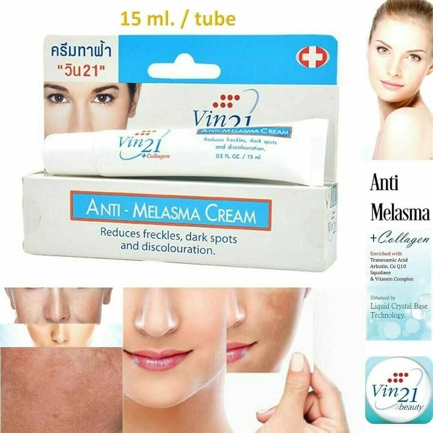 Picture of VINCERE ANTI-MELASMA CREAM - Help to fade freckles dark spots discoloration -15ml