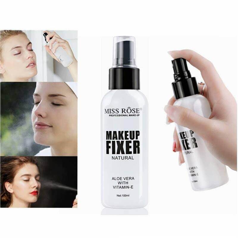 Picture of MISS ROSE 100ml Makeup Setting Spray Matte Setting Spray Oil-control Natural Long-lasting Make Up Fix Foundation Spray