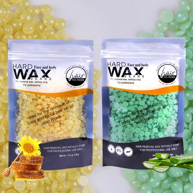 Picture of Hair Removal Hard Wax Beans for Men Women Stripless Depilatory Wax -200gm