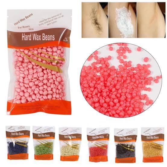 Picture of Hair Removal Hard Wax Beans for Men Women Stripless Depilatory Wax -200gm