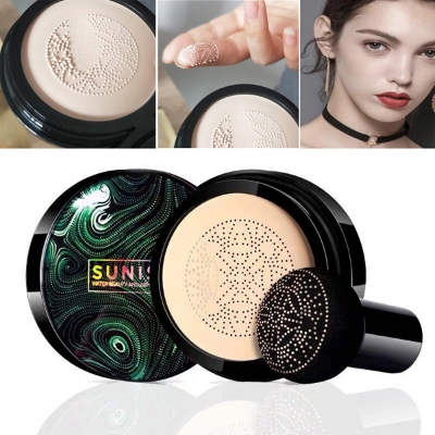 Picture of SUNISA Mushroom Head Make up Air Cushion Moisturizing Foundation Air-permeable Natural Brightening Makeup BB Cream