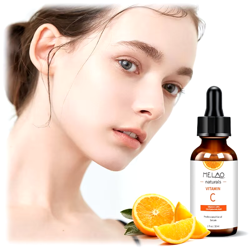 Picture of MELAO Vitamin C Hyaluronic Acid Shrink Pore Face Serum Moisturizing Essence Anti-Aging Anti-Oxidant Dry Skin Care-30ml