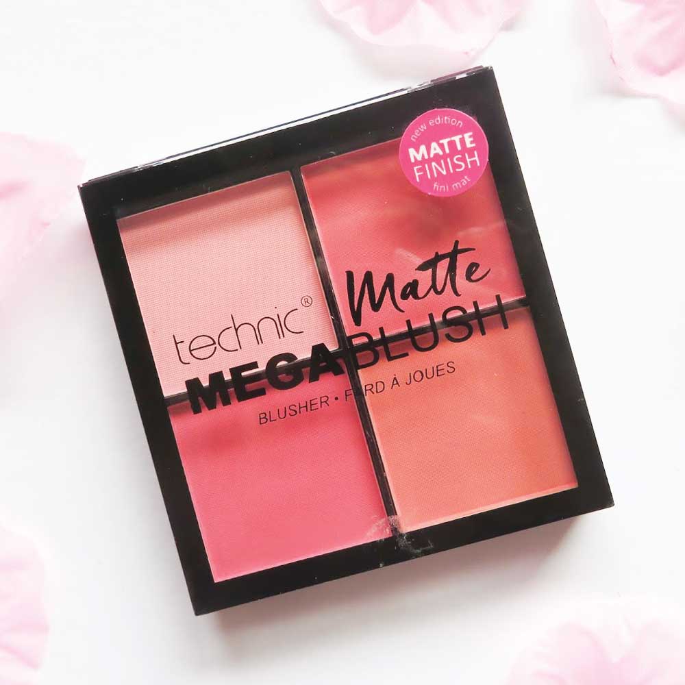 Picture of TECHNIC MEGA BLUSH PALETTE 4 color MATTE Mega Blush 11.2g