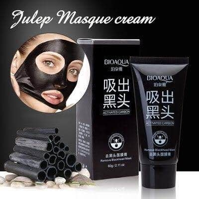 Picture of Bioaqua Bamboo Charcoal Black Facial Mask - 60gm